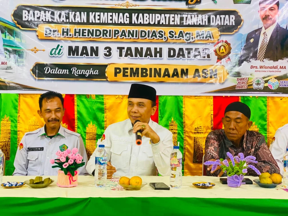 Apa yang Membuat Madrasah Dipilih? MAN 3 Tanah Datar Didorong Punya Program Unggulan