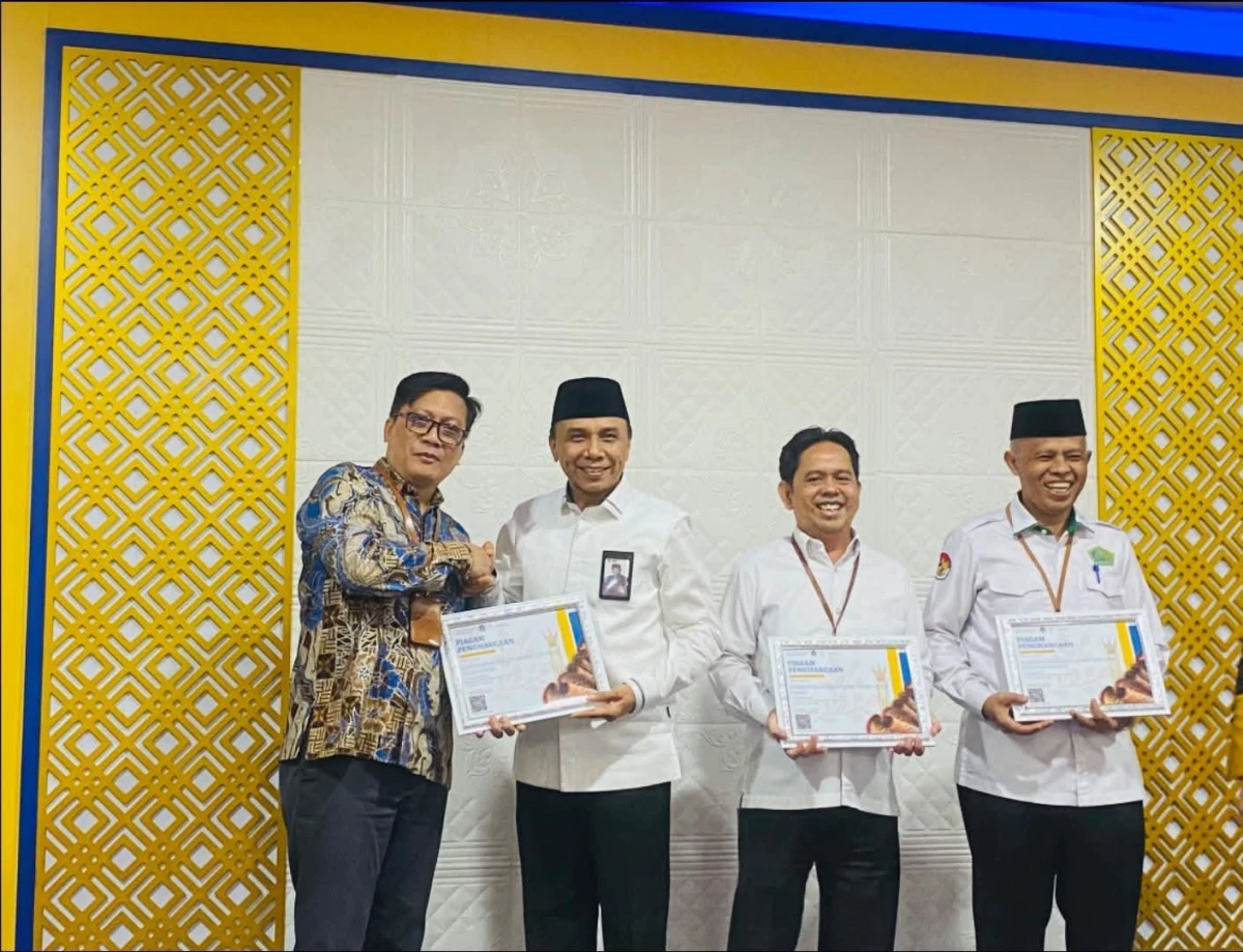 Borong Dua Peringkat Pertama, Kemenag Tanah Datar Buktikan Komitmen Mengelola Amanah Negara