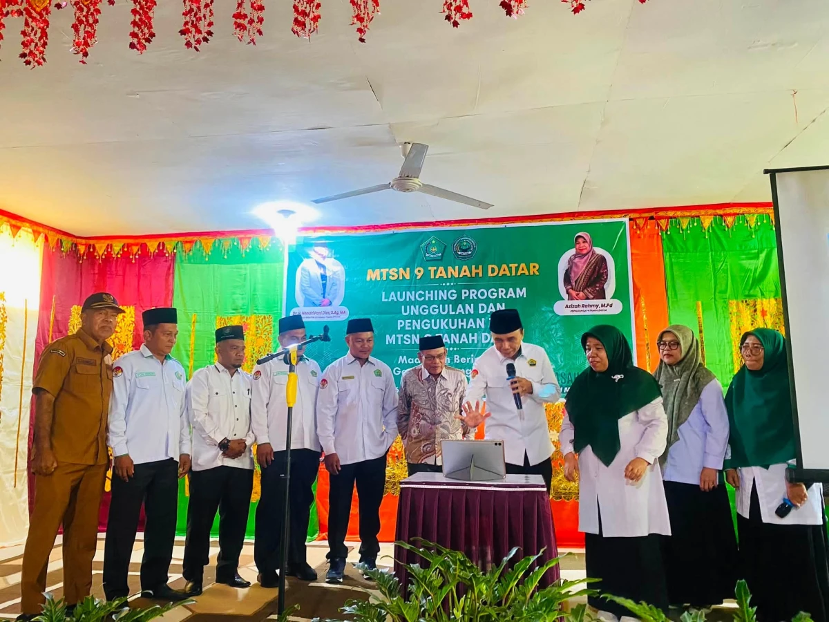 Dari Tanggung Jawab Menuju Pengabdian, MTsN 9 Tanah Datar Luncurkan Program Unggulan