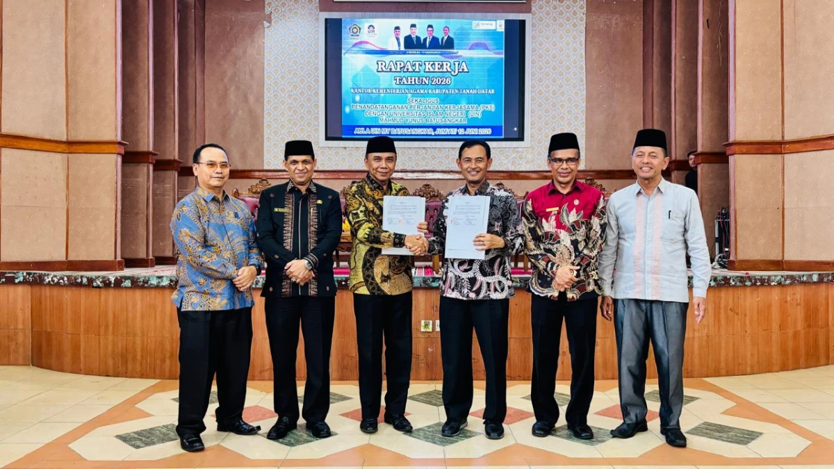 Tak Sekadar Raker, Kemenag Tanah Datar Menyatukan Gagasan, Menguatkan Pelayanan, Menggerakkan Perubahan